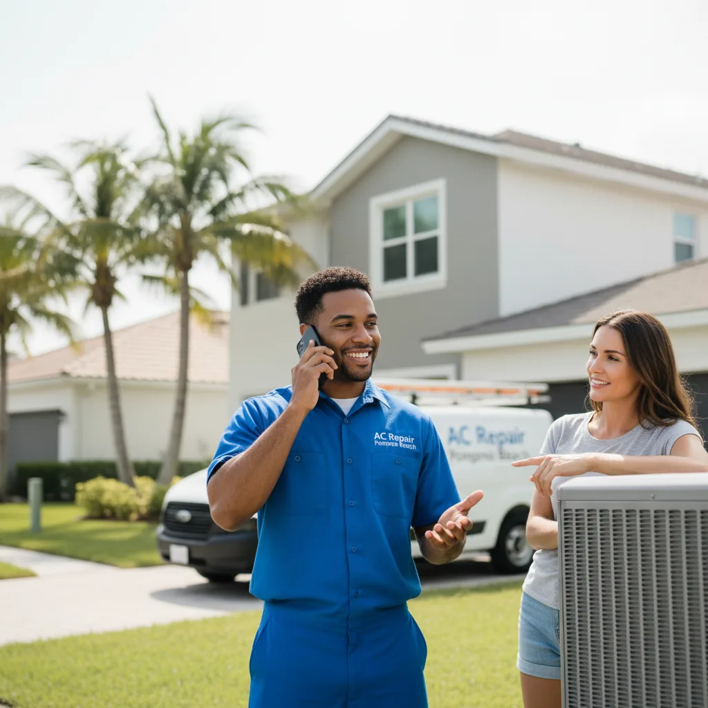 AC Repair Pompano Beach customer support in Brusly